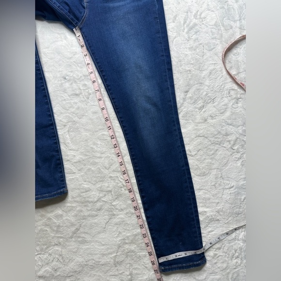 Frame Ali High Rise Cigarette Skinny Jeans in Marathon Wash Womens 29 - Picture 15 of 16